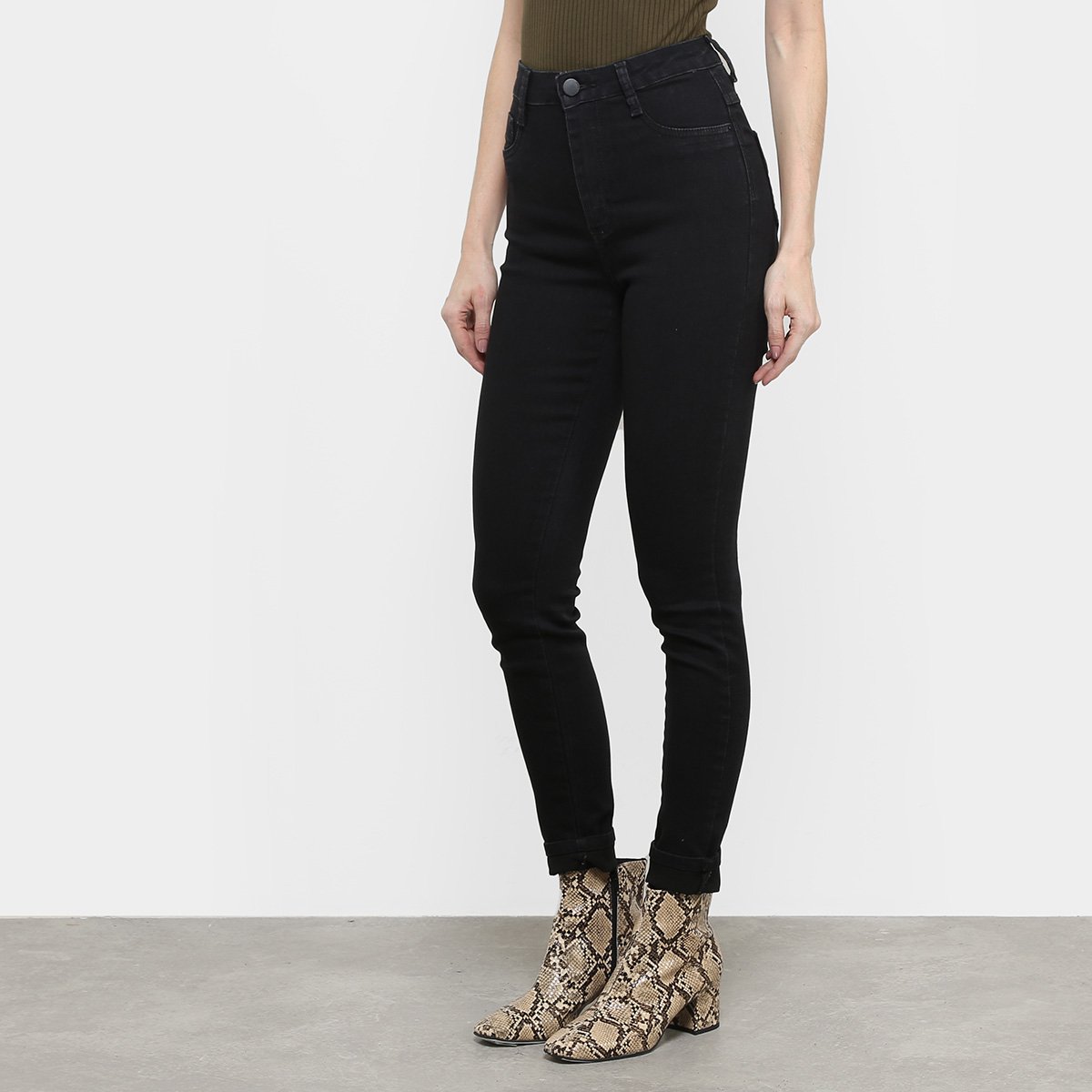 calça jeans legging super lipo