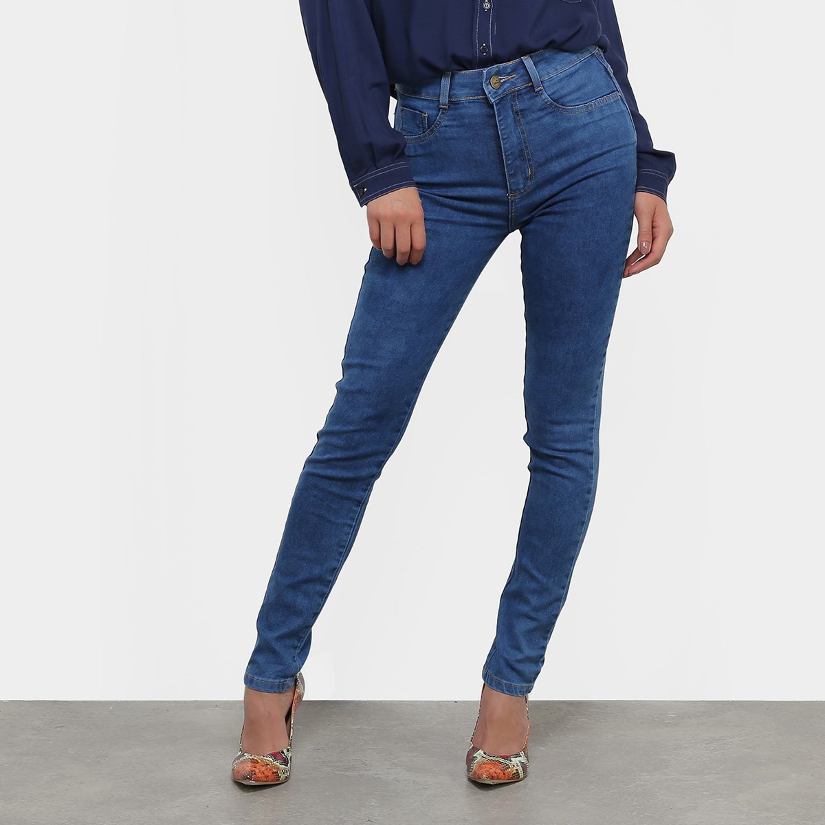 calça jeans legging super lipo