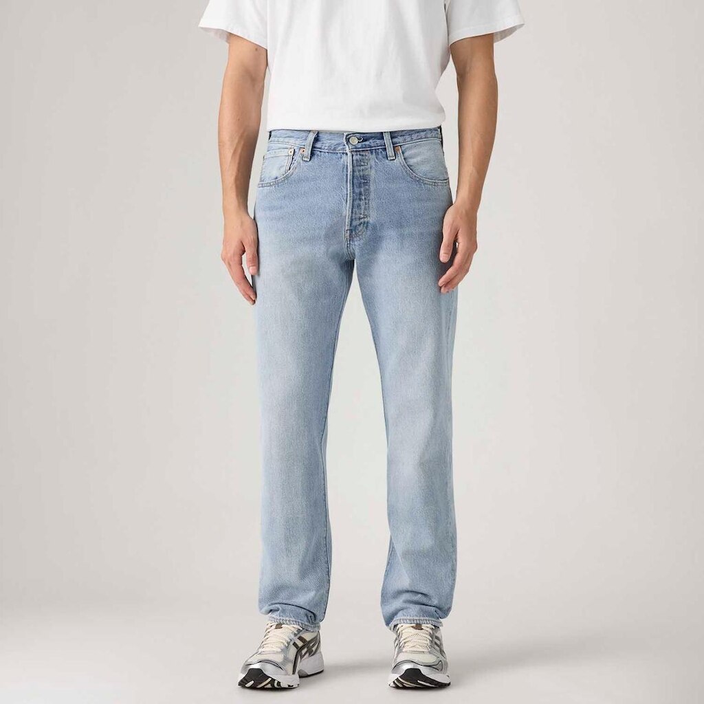 Calça Jeans Levi's 501 Relaxed Lavagem Clara Masculina