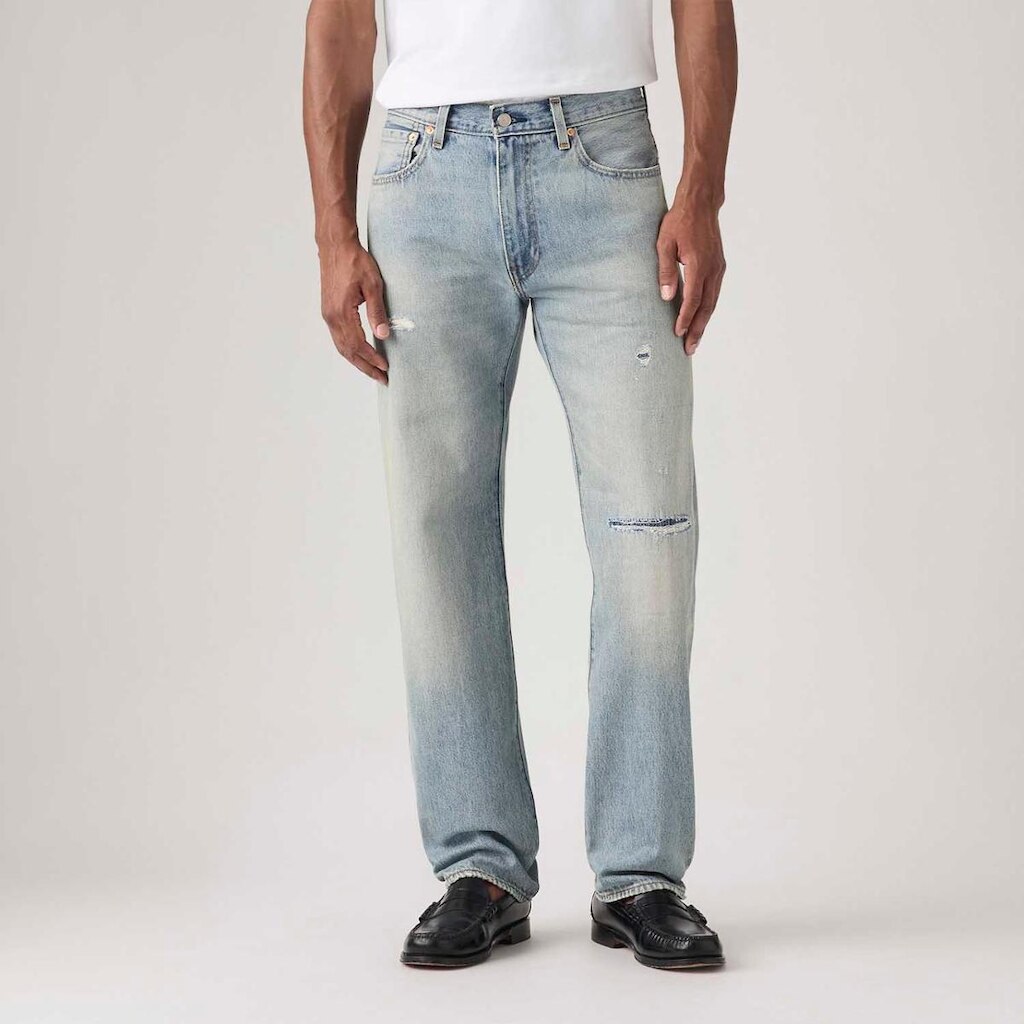 Calça Jeans Levi's® 555® Relaxed Straight Lavagem Clara - 34X34 USA | 44 BR