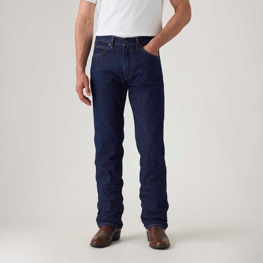 Calça Jeans Levi's 557 Western Straight Lavagem Escura Masculina