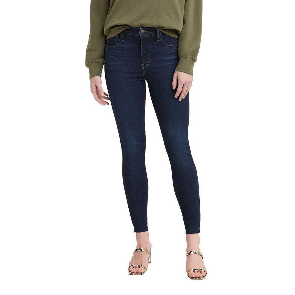 Calça Jeans Levis 720 High Rise Super Skinny - 30263 - Azul Escuro Menor preço em Calça Jeans Levis 720 High Rise Super Skinny - 30263 - Azul Escuro