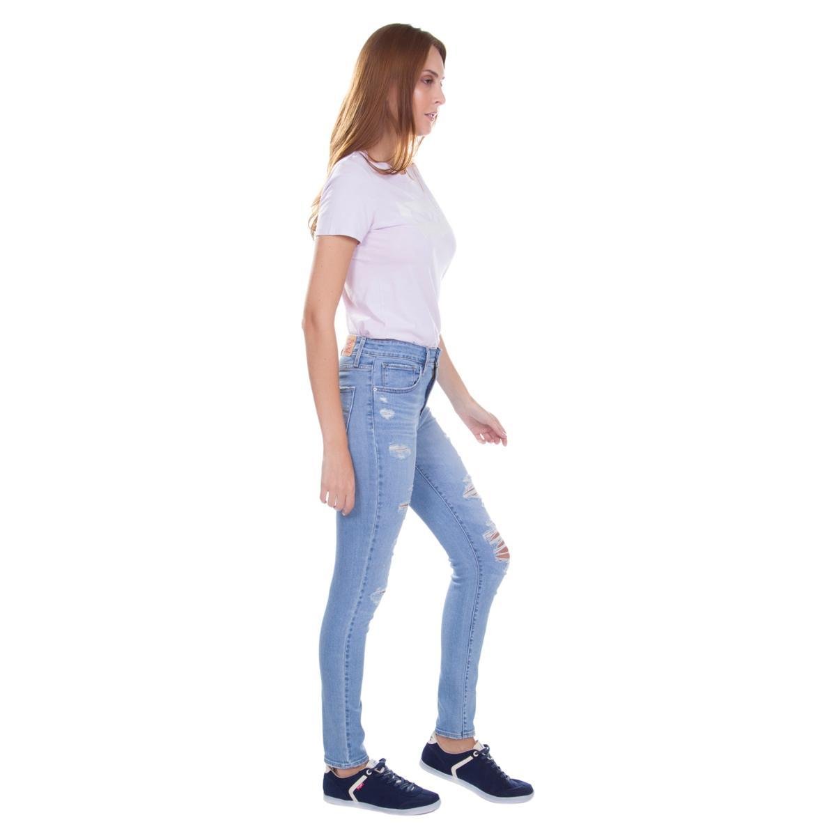 calça jeans levis 721 high rise skinny