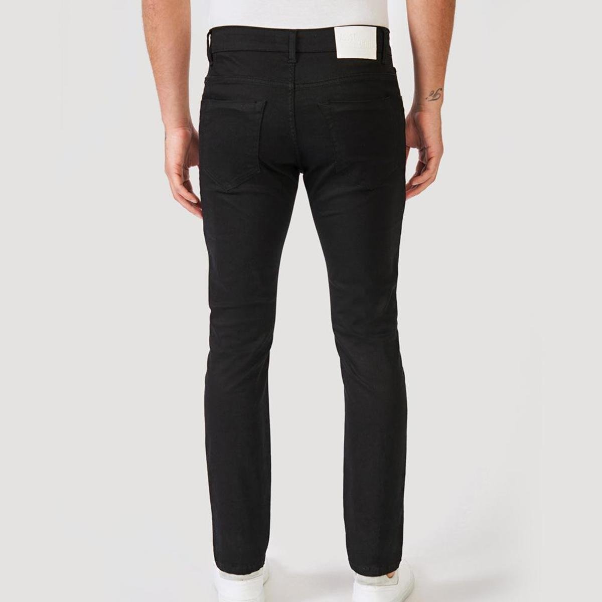 Calça Jeans Masculina Acostamento Skinny Escura Zattini