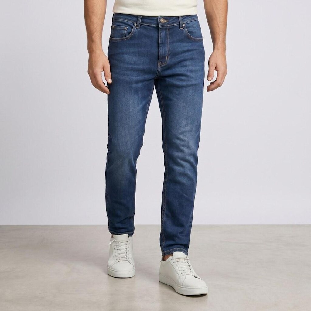 Calça Jeans Masculina Confort Azul Prs