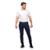 Calça Jeans Masculina Corte Reto Shyro's Bolsos Tradicional - Azul