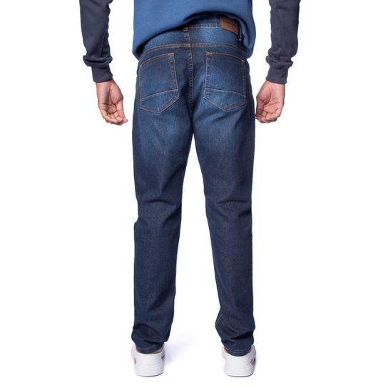 Calça Jeans Masculina Eagle Rose Terminal Reta Azul