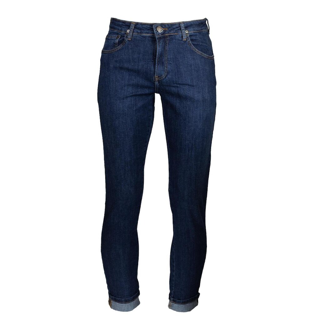 Calça Jeans Masculina Oficina Reserva Slim Bogart Casual Confortável Cintura Média