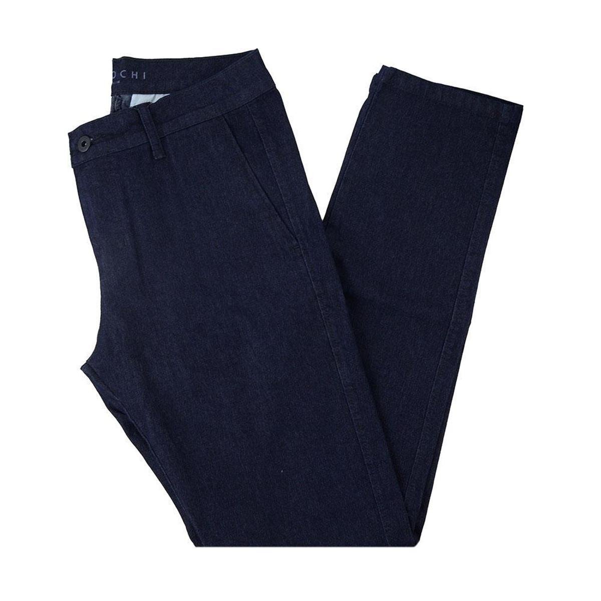 Calça Jeans Masculina Ogochi Essencial Slim - 002482001 7003 - Azul Menor preço em Calça Jeans Masculina Ogochi Essencial Slim - 002482001 7003 - Azul