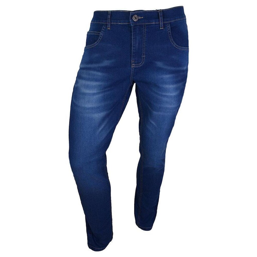 Calça Jeans Masculina Ogochi Slim Azul Médio - 0025