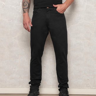 Calça Jeans Masculina Preta Basica e Sofisticada