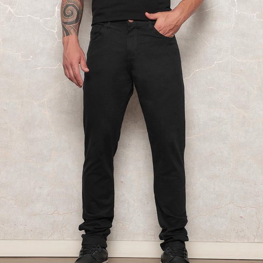 Calça Jeans Masculina Preta Basica e Sofisticada