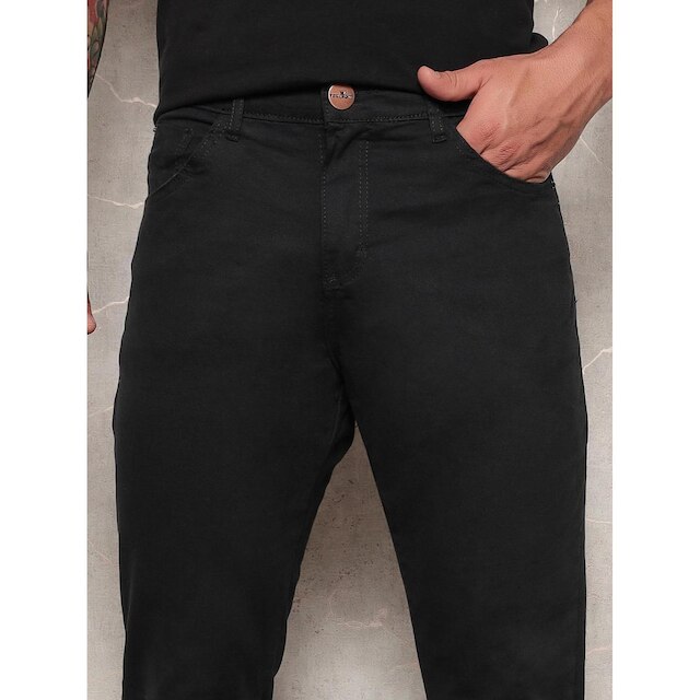 Calça Jeans Masculina Preta Basica e Sofisticada