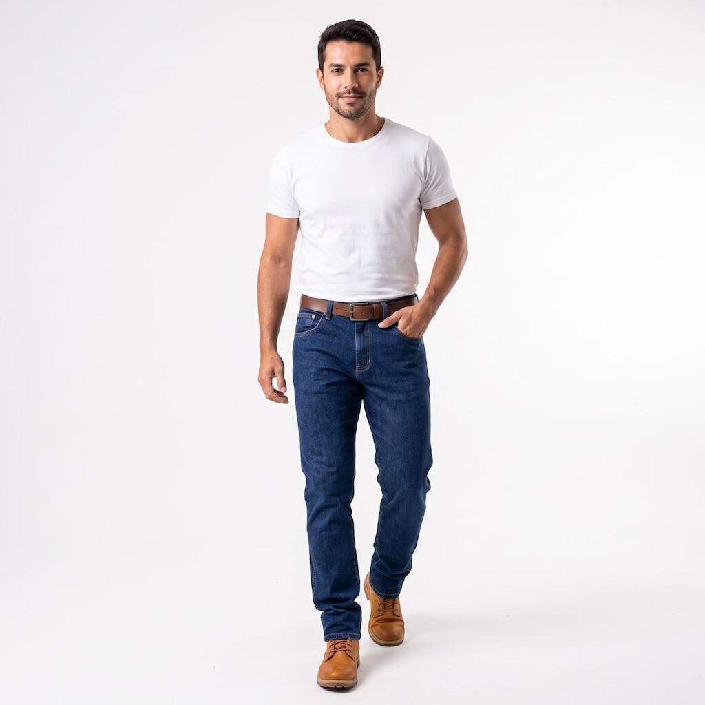 Calça Jeans Masculina Reta OUZZARE ZZ70530