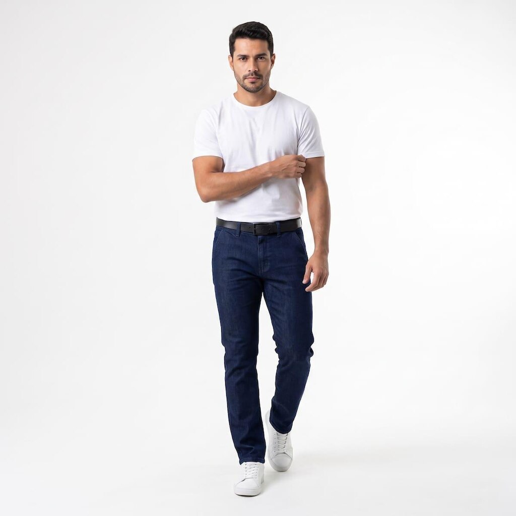 Calça Jeans Masculina Reta Ouzzare ZZ70597