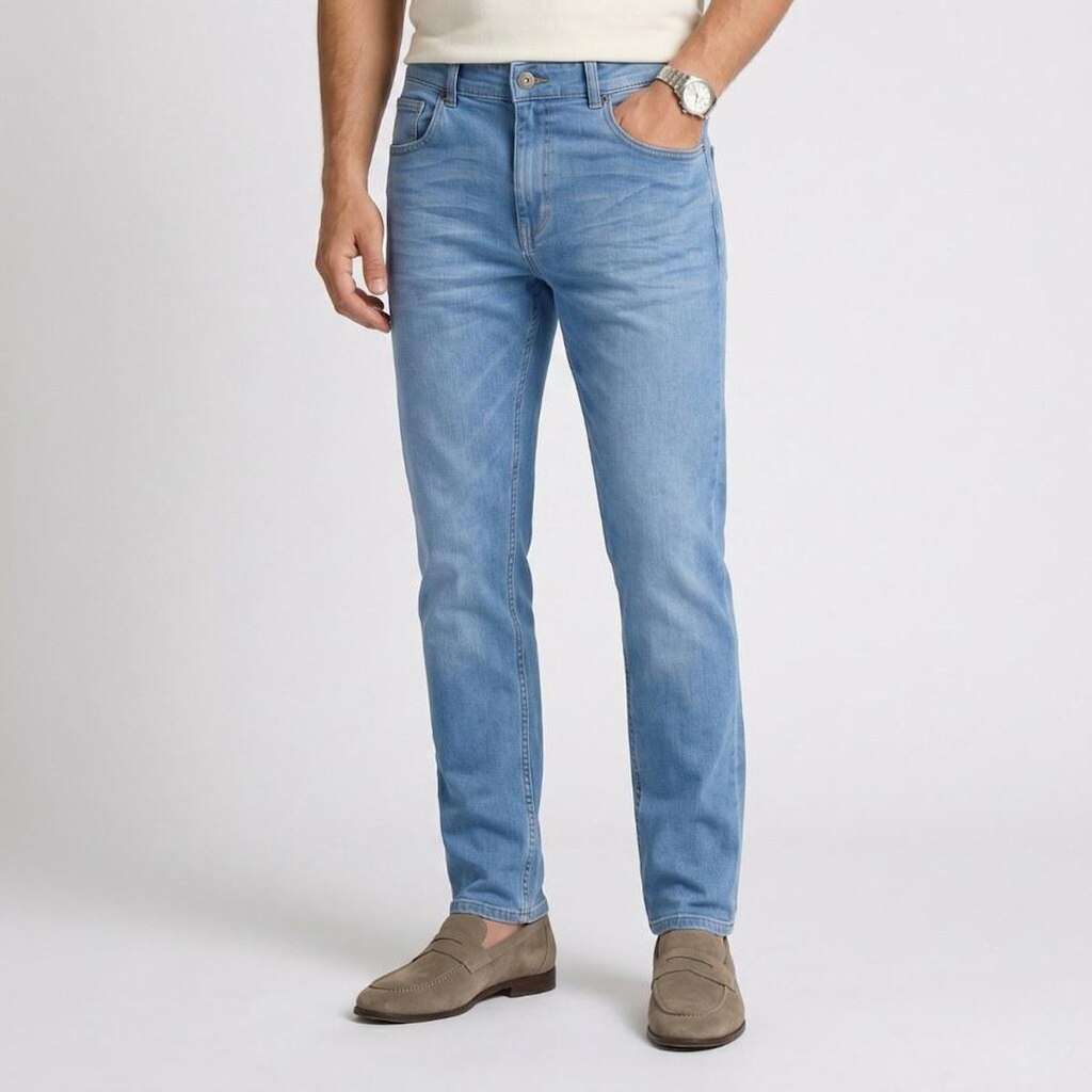 Calça Jeans Masculina Skinny Azul Claro Prs