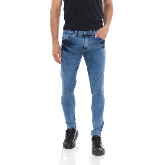 Calça jeans Masculina Skinny Estone Blue Premium - Azul