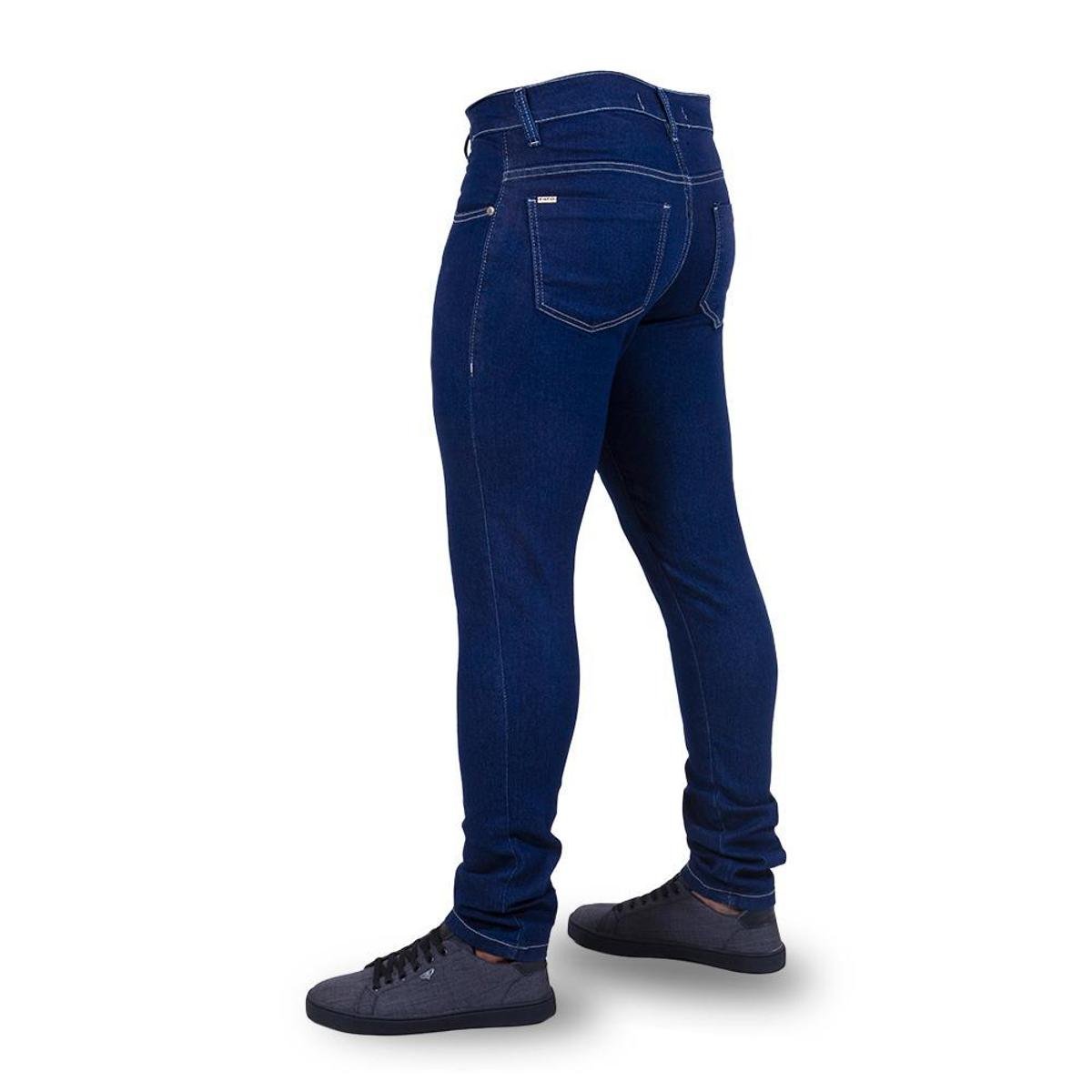 Calça Jeans Masculina Skinny Homem Moderno Menor preço em Calça Jeans Masculina Skinny Homem Moderno