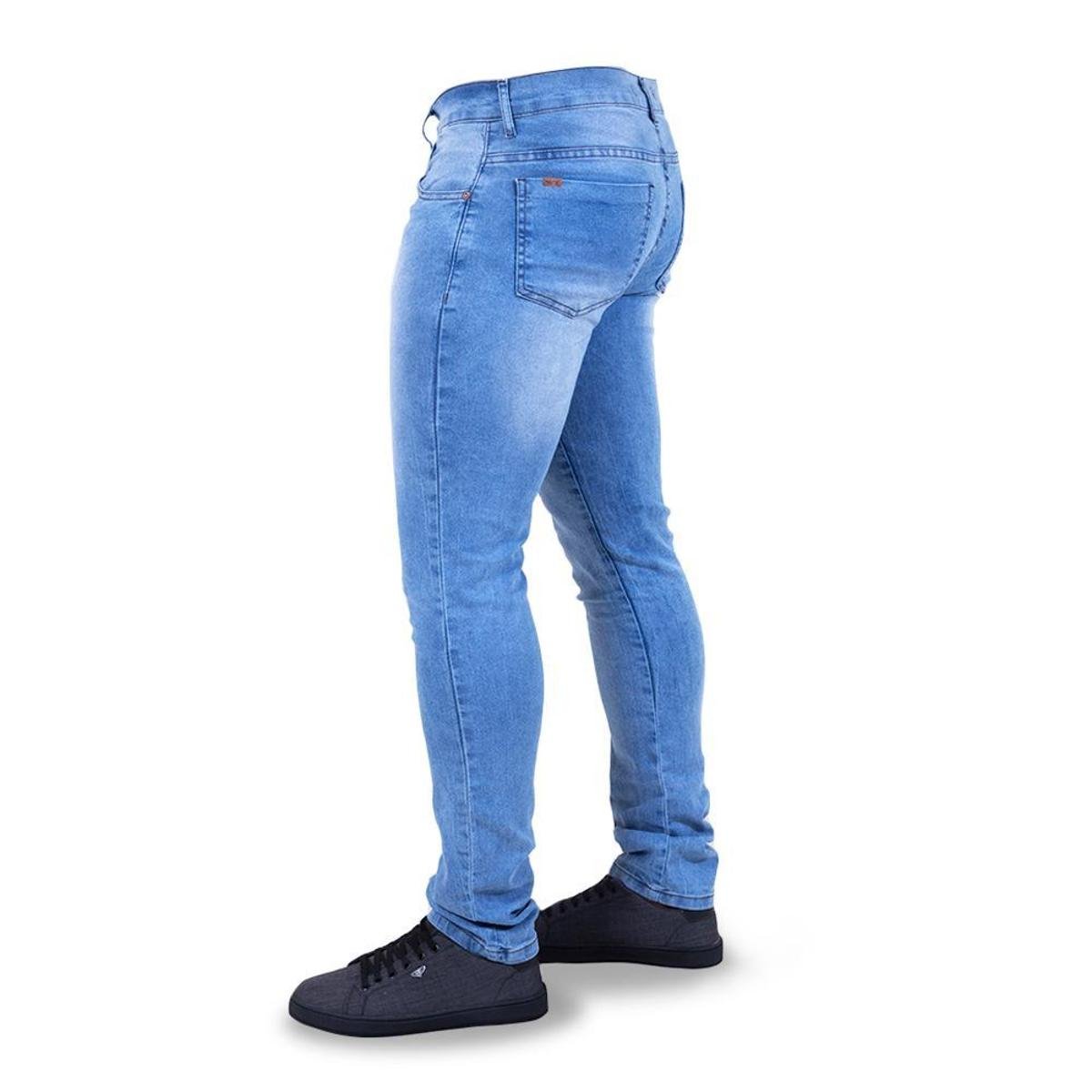 Calça Jeans Masculina Skinny Homem Moderno Menor preço em Calça Jeans Masculina Skinny Homem Moderno