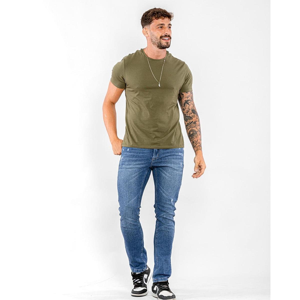 Calça Jeans Masculina Slim Fit 22533 Escura Consciência - Jeans Menor preço em Calça Jeans Masculina Slim Fit 22533 Escura Consciência - Jeans