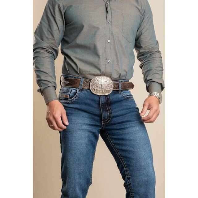 CALCA JEANS MASCULINA TEXAS FARM - WILD BLUE - PDM037