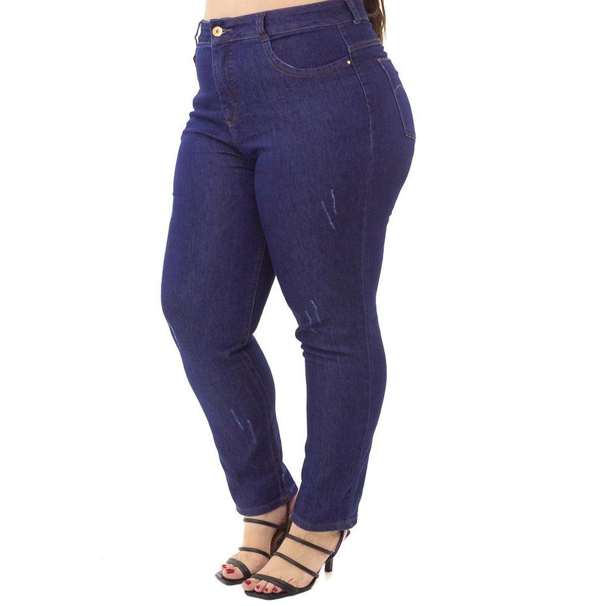 Calça Jeans Mom Básica Plus Size Feminina Biotipo Menor preço em Calça Jeans Mom Básica Plus Size Feminina Biotipo