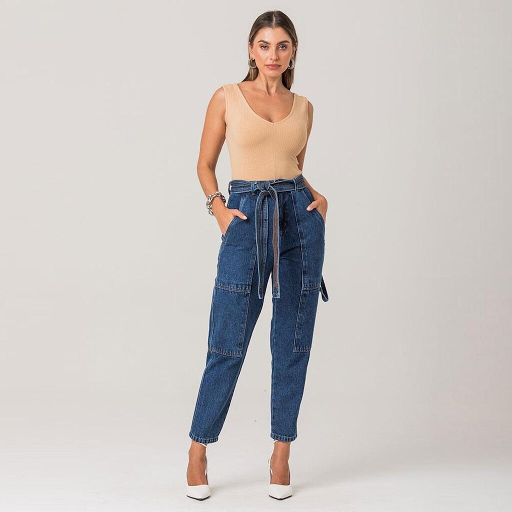 Calça Jeans Mom Disparate