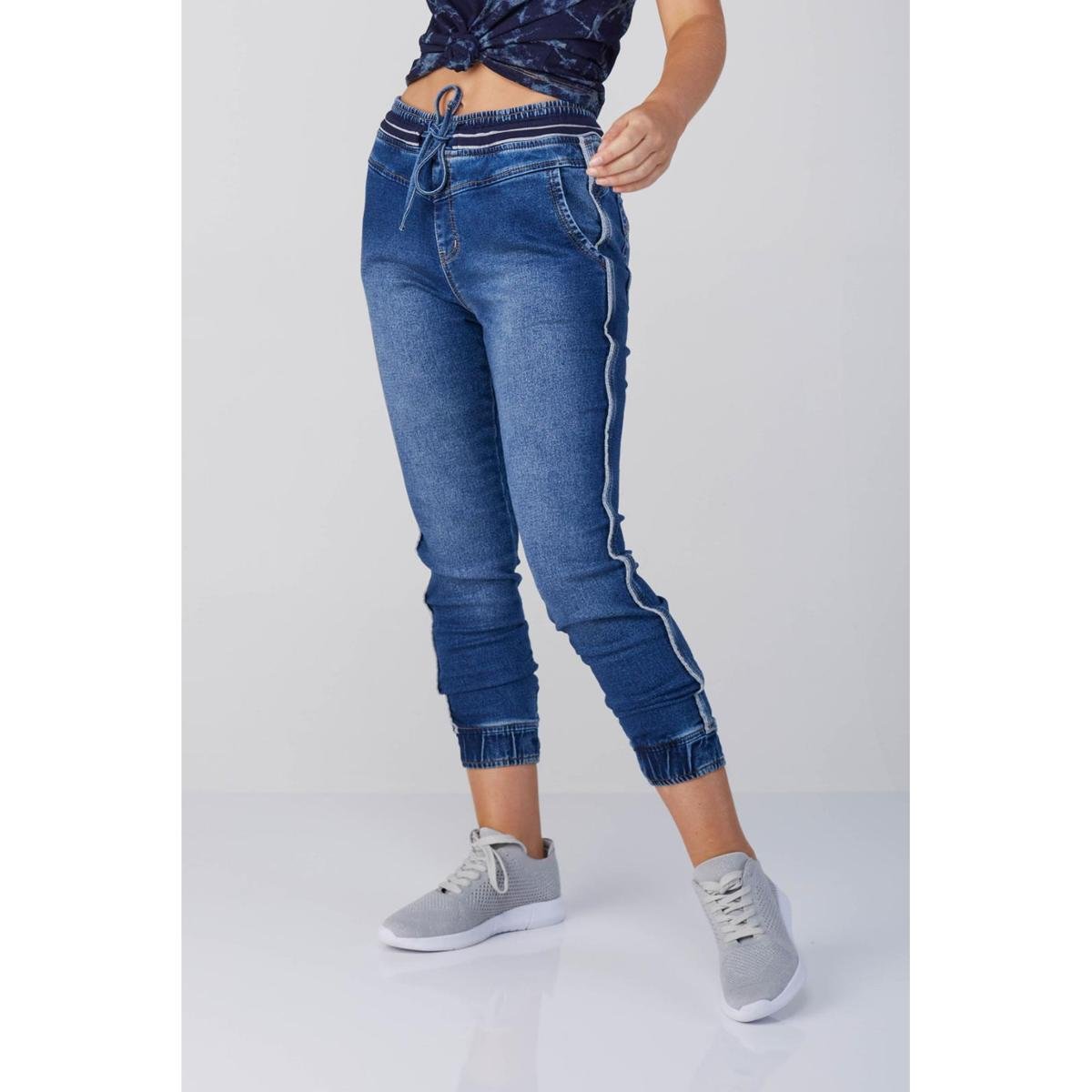 Calça Jeans Osmoze Jogger Sport 6001100143 Azul - Azul - 36 - Azul Menor preço em Calça Jeans Osmoze Jogger Sport 6001100143 Azul - Azul - 36 - Azul