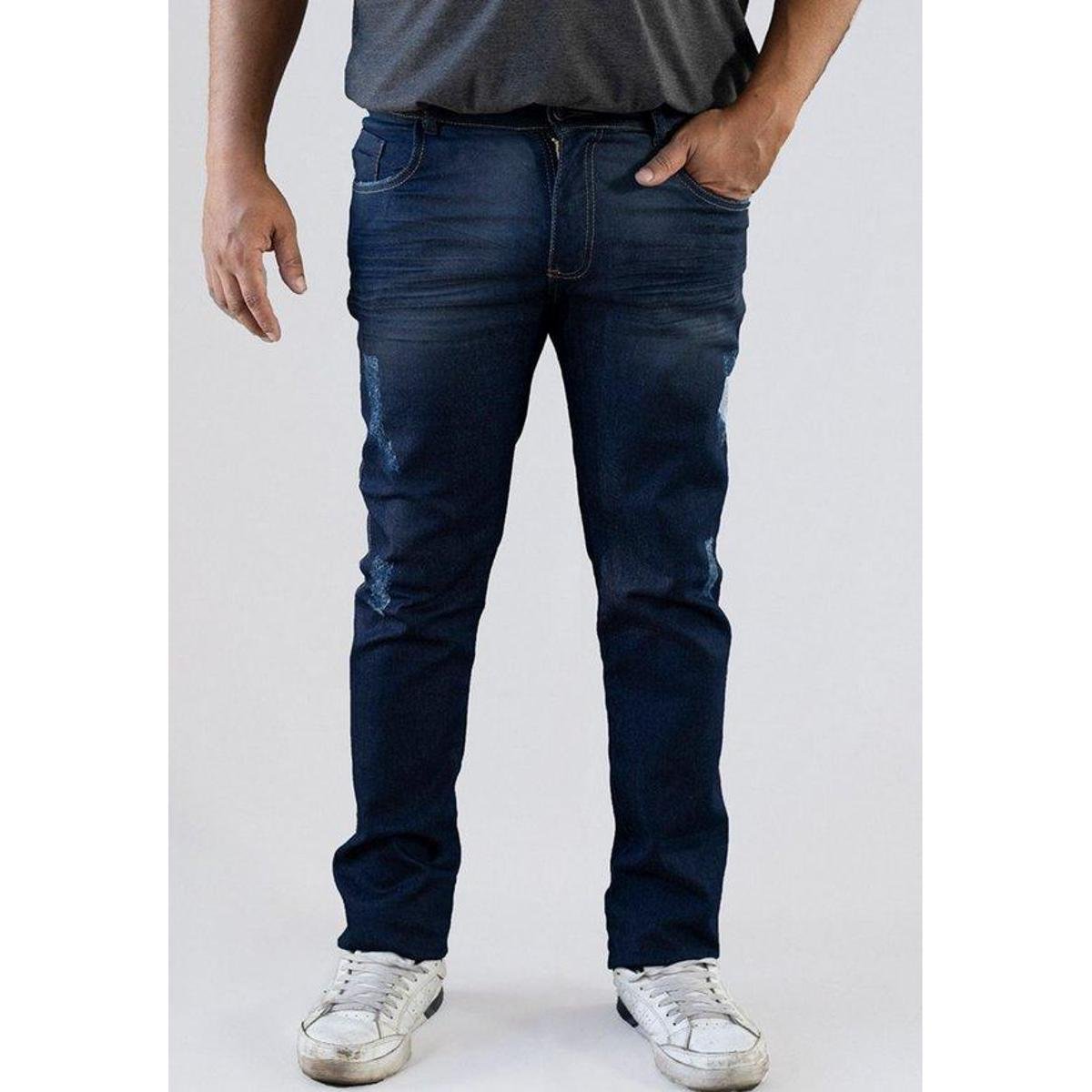 Calça Jeans Plus Size Reta Masculina Versatti Dinamarca Menor preço em Calça Jeans Plus Size Reta Masculina Versatti Dinamarca