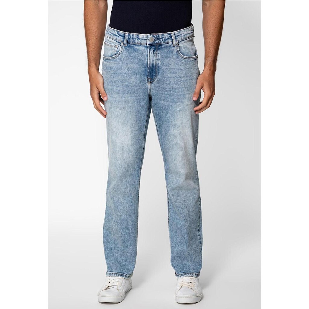 Calça Jeans Regular Straight Azul Claro
