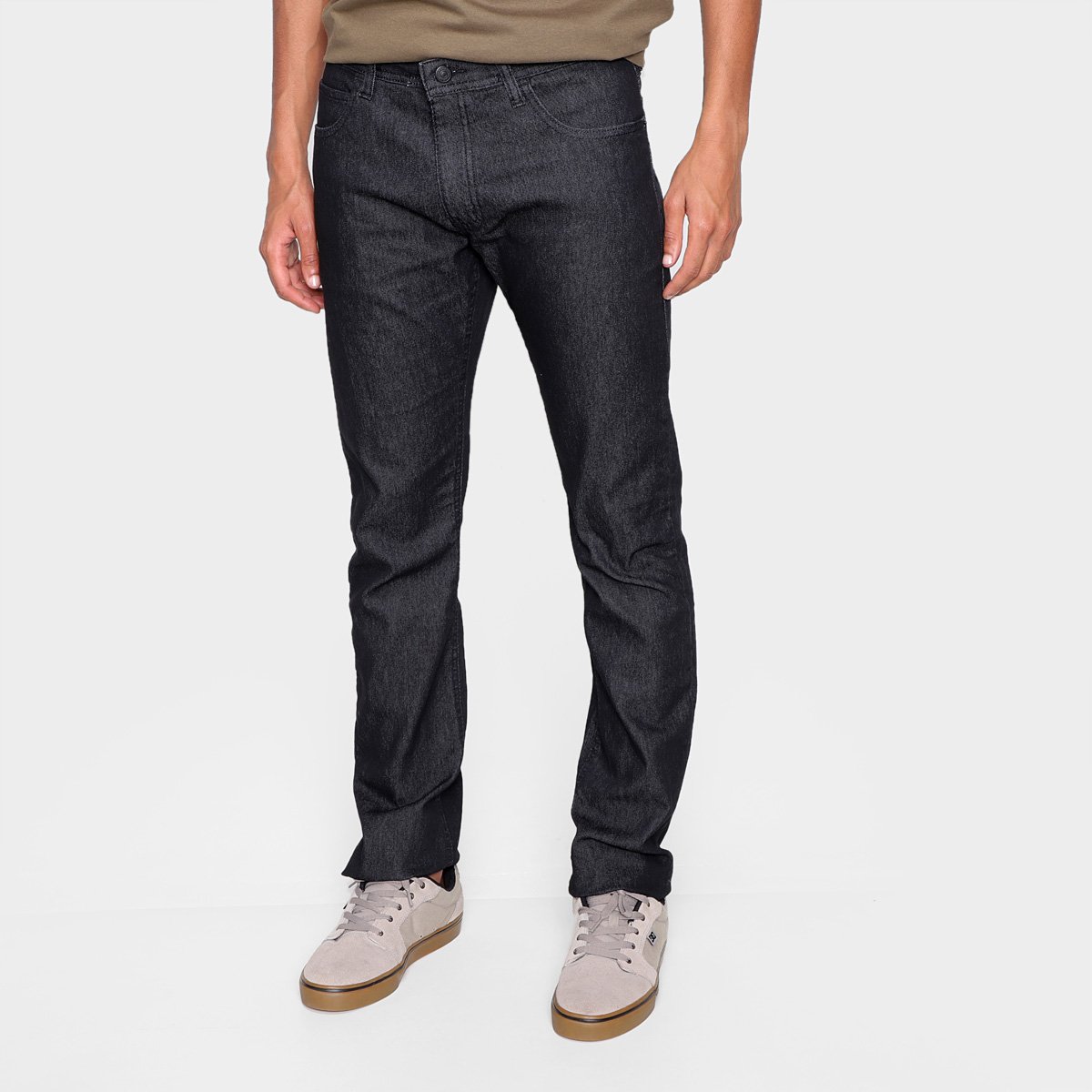 Calça Jeans Rip Curl Basic Denim Masculina - Preto Menor preço em Calça Jeans Rip Curl Basic Denim Masculina - Preto