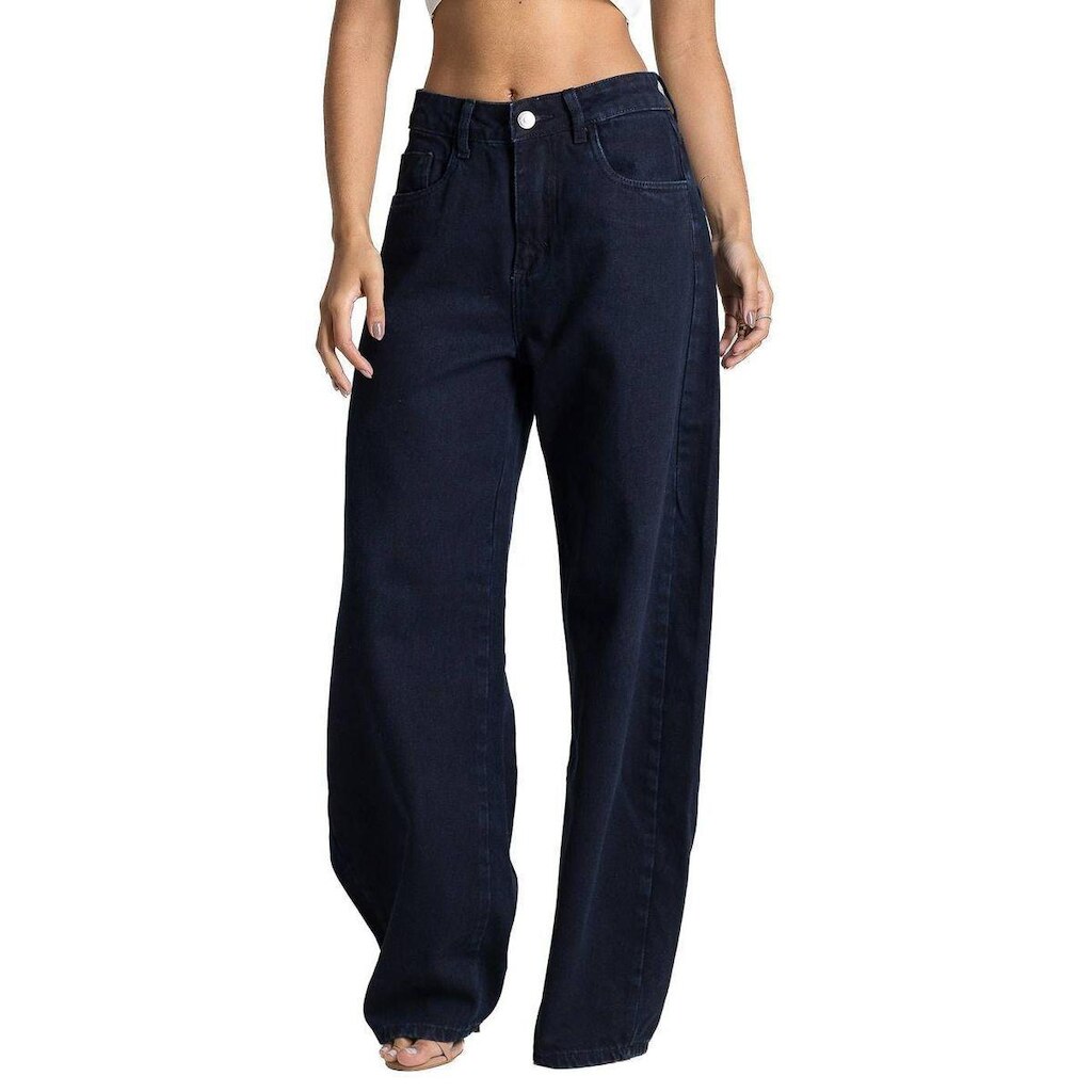 Calça Jeans Sawary Balloon - 283888 - Preto 42