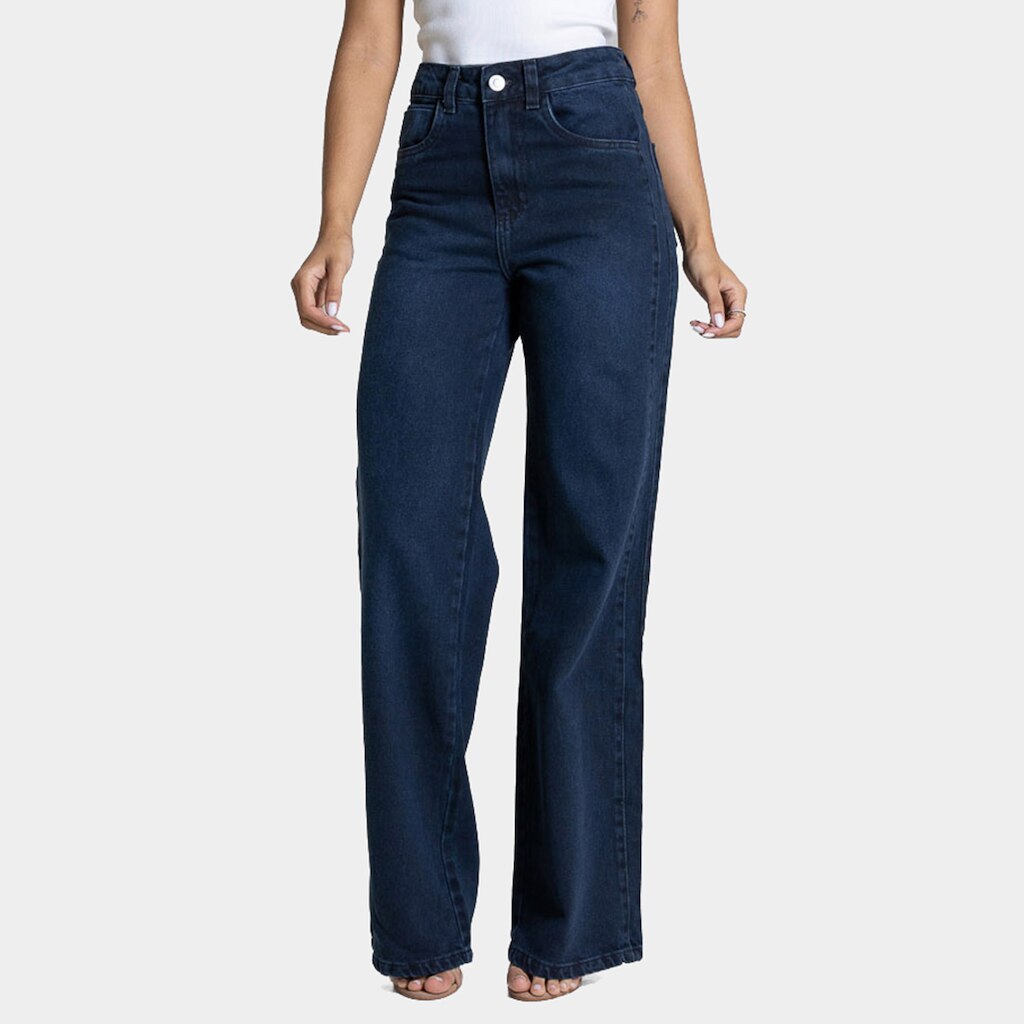 Calça Jeans Sawary Balloon Feminina