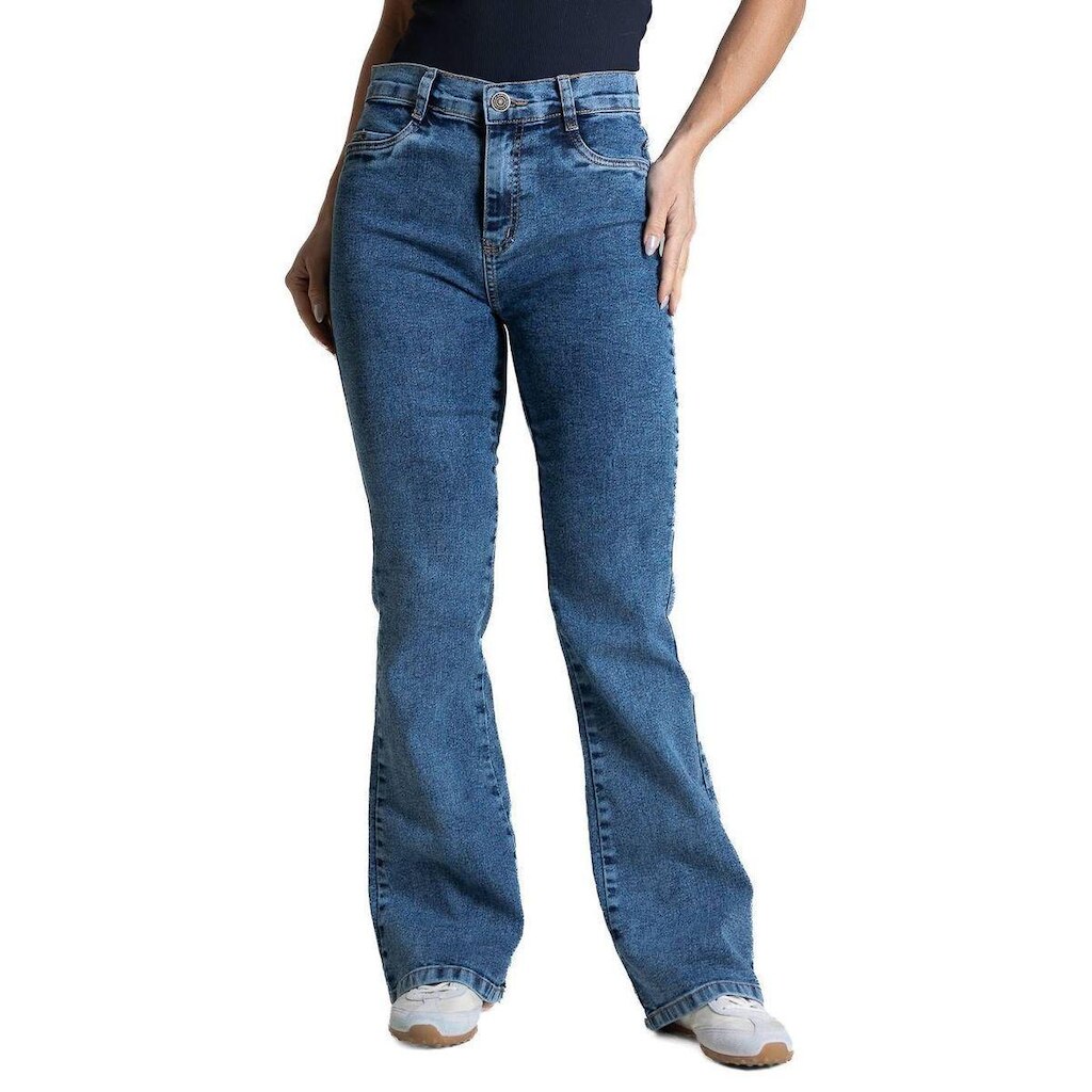 Calça Jeans Sawary Boot Cut Petit - 283366 - Azul 38