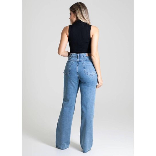 Calça Jeans Sawary Reta - 280489 - Azul 36