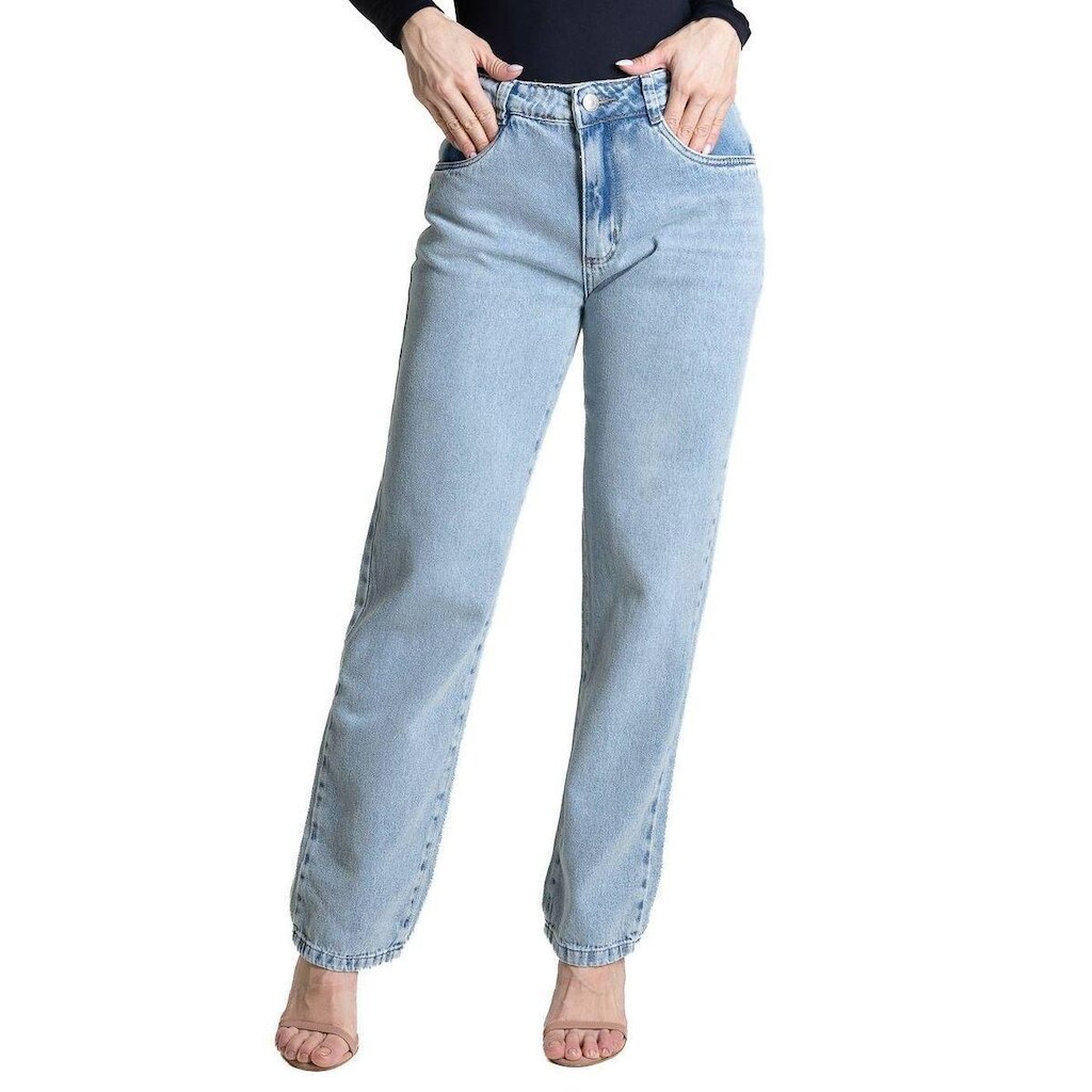 Calça Jeans Sawary Reta - 283890 - Azul claro 36
