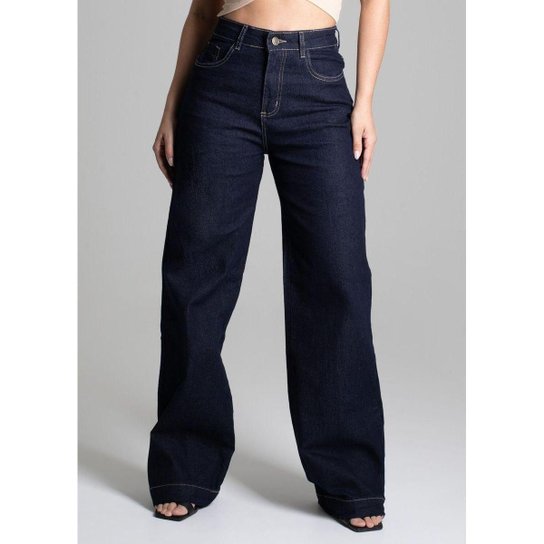 Calça Jeans Sawary Wide Leg - 276266 - IND. 44