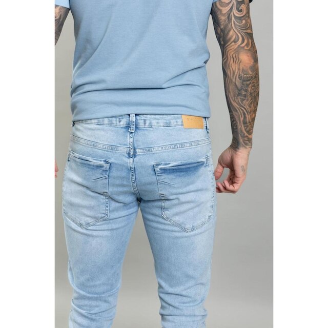 Calça Jeans Skinny Básica Lavagem Clara Masculina Dialogo