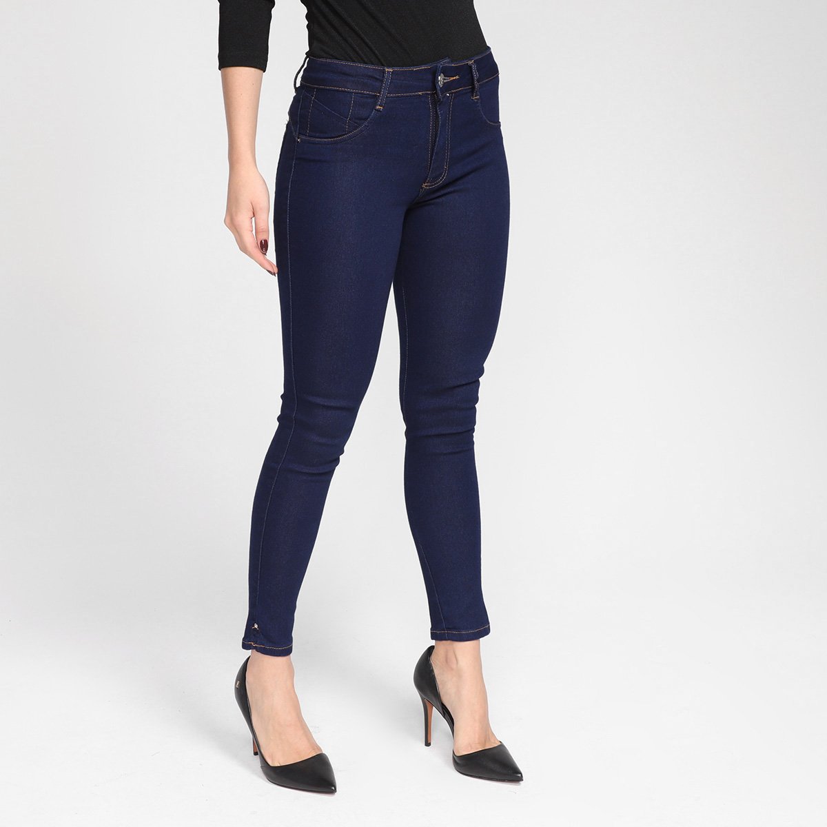 Calça Jeans Skinny Biotipo Cintura Média Feminina - Marinho é ruim? Calça Jeans Skinny Biotipo Cintura Média Feminina - Marinho é boa?