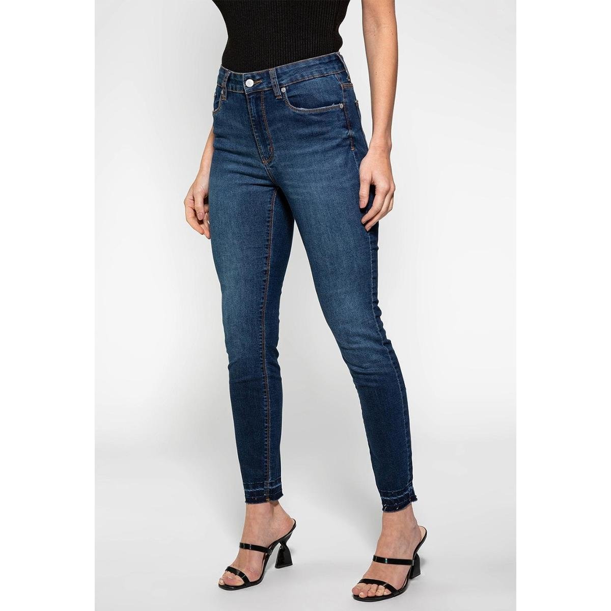 Calça Jeans Skinny Guess - Azul Menor preço em Calça Jeans Skinny Guess - Azul