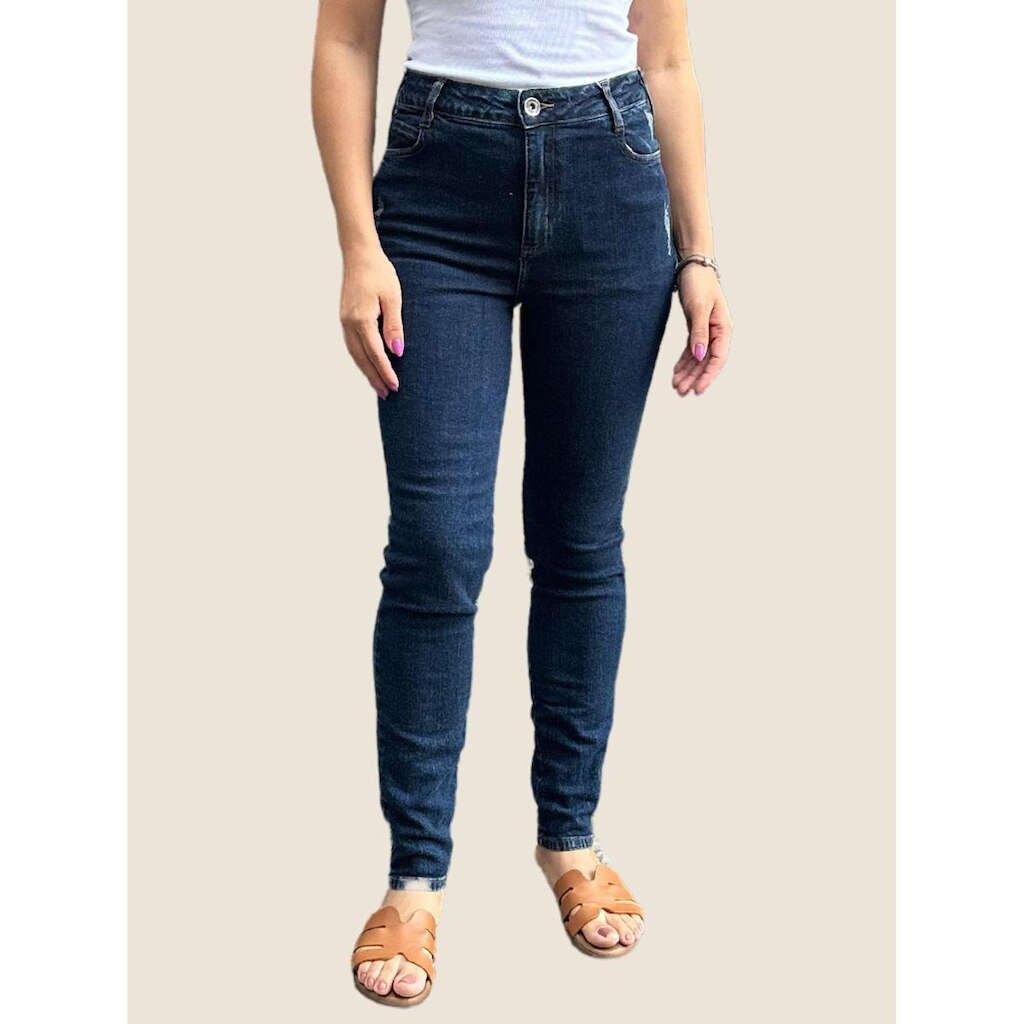 Calça Jeans Skinny Karen Dark Blue Colcci