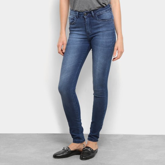 Calça Jeans Skinny Razon Feminino - Azul