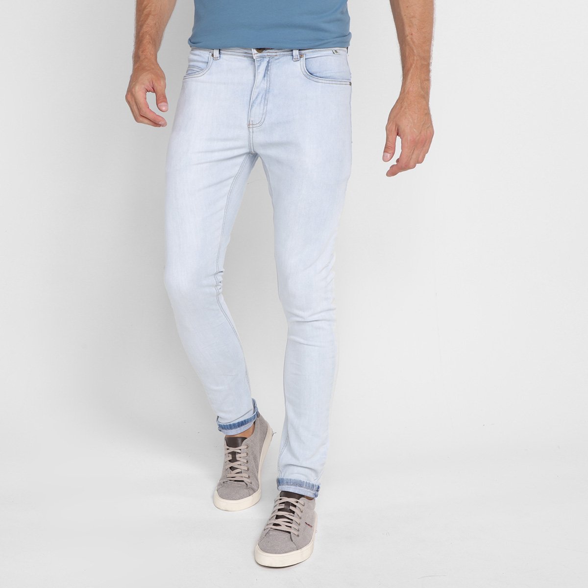 Calça Jeans Skinny Reserva Estonada Masculina - Azul é ruim? Calça Jeans Skinny Reserva Estonada Masculina - Azul é boa?