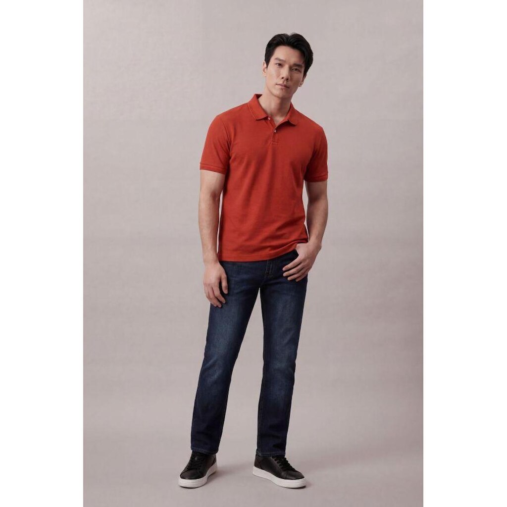 Calça Jeans Slim 5 Pockets - Marinho