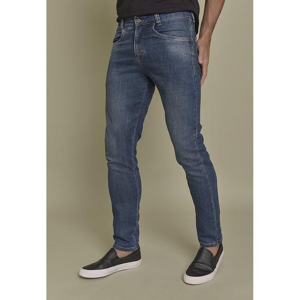 Calça Jeans Slim Fit Arqueada Tradicional Dialogo