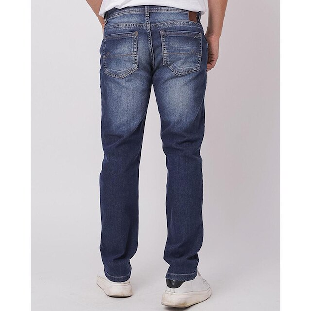CALÇA JEANS SLIM FIT MASCULINA COM ELASTANO DETALHE BOLSO 23829