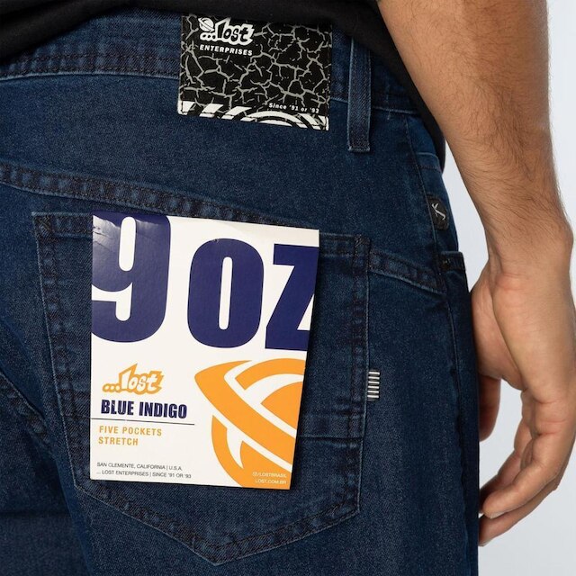 Calça Jeans Slim Lost Basics