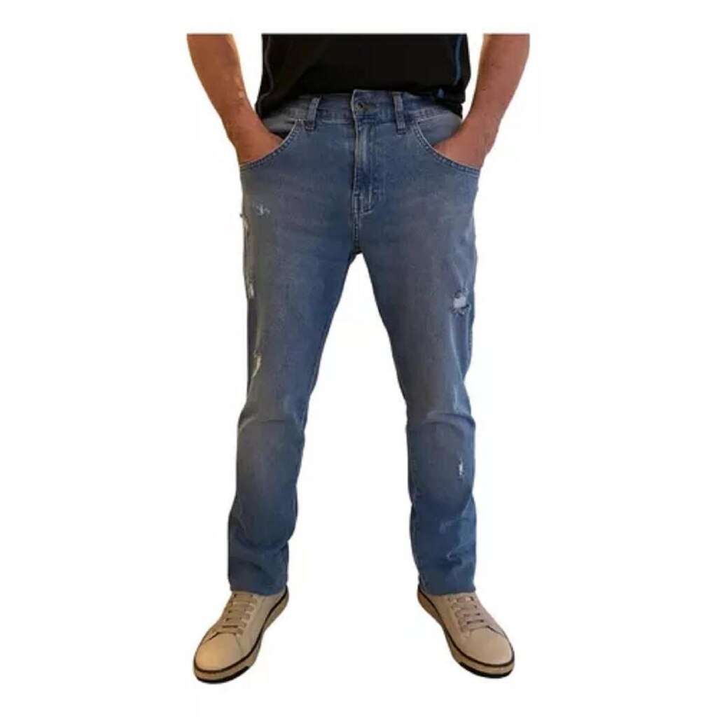 Calça Jeans Slim Masculina Ogochi Essencial 002493006 Jeans