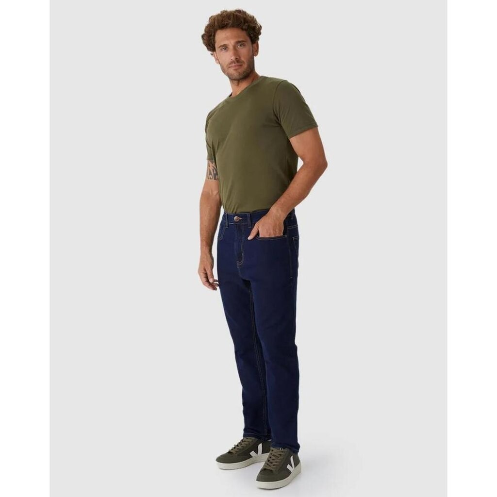 Calça Jeans Stretch Masculina Slim Malwee Ref. 129455