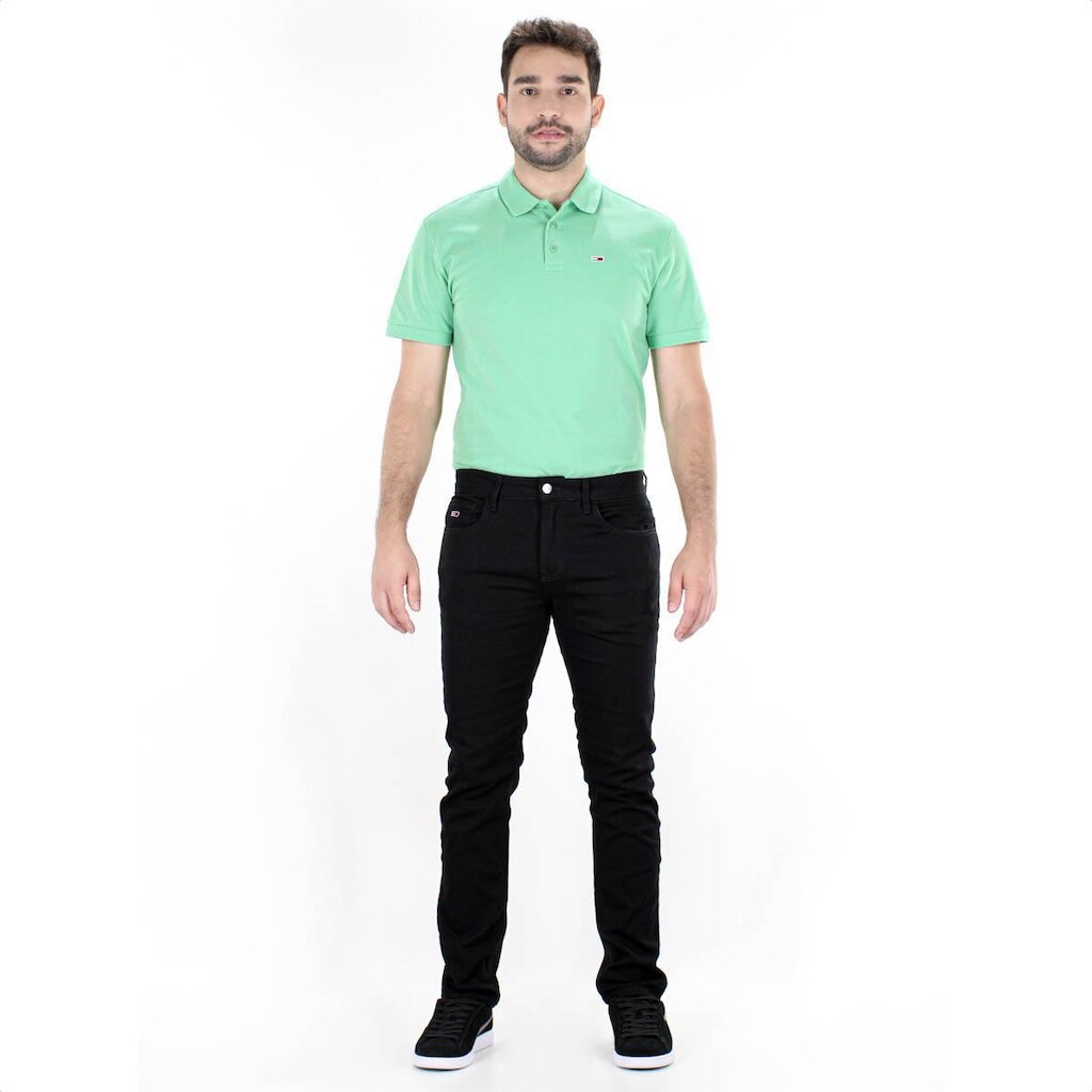 Calça Jeans Tommy Scanton Slim DM06868 Preto - Masculino